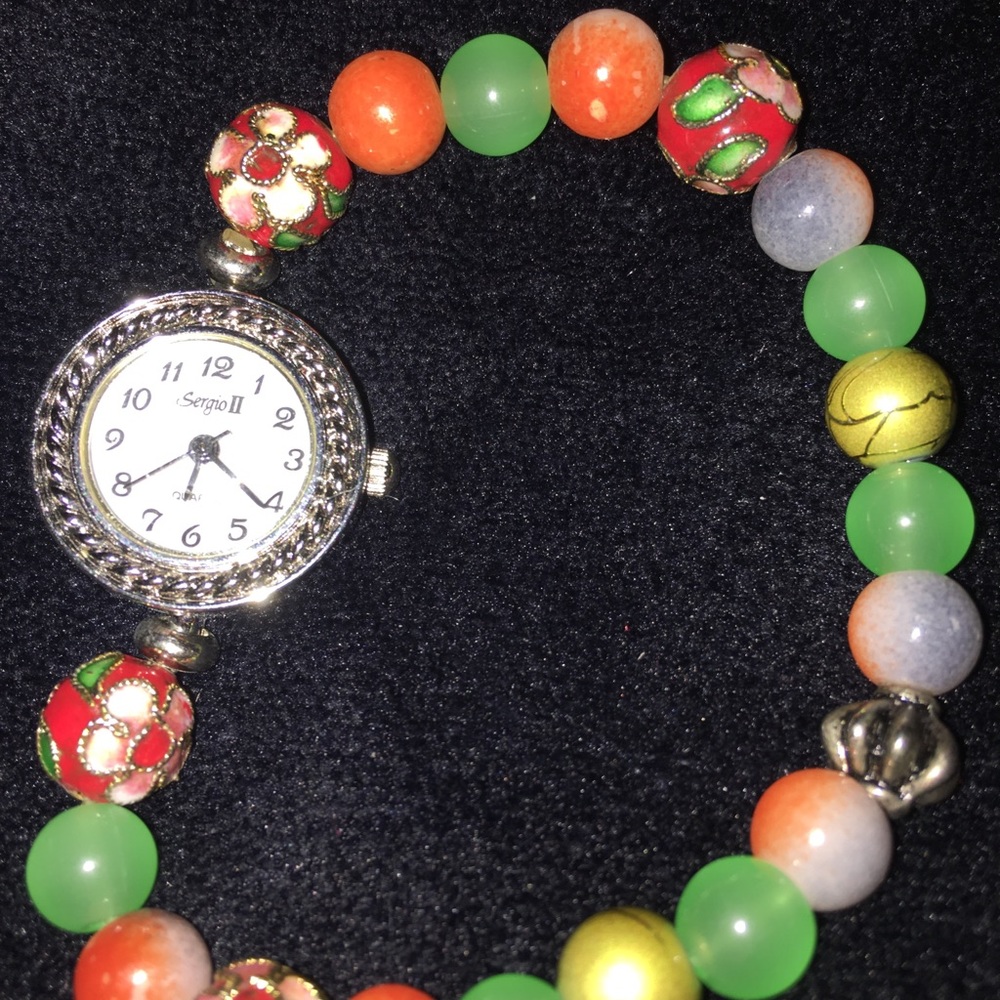 Unique, Classy Multi Color’d Wrist Watch